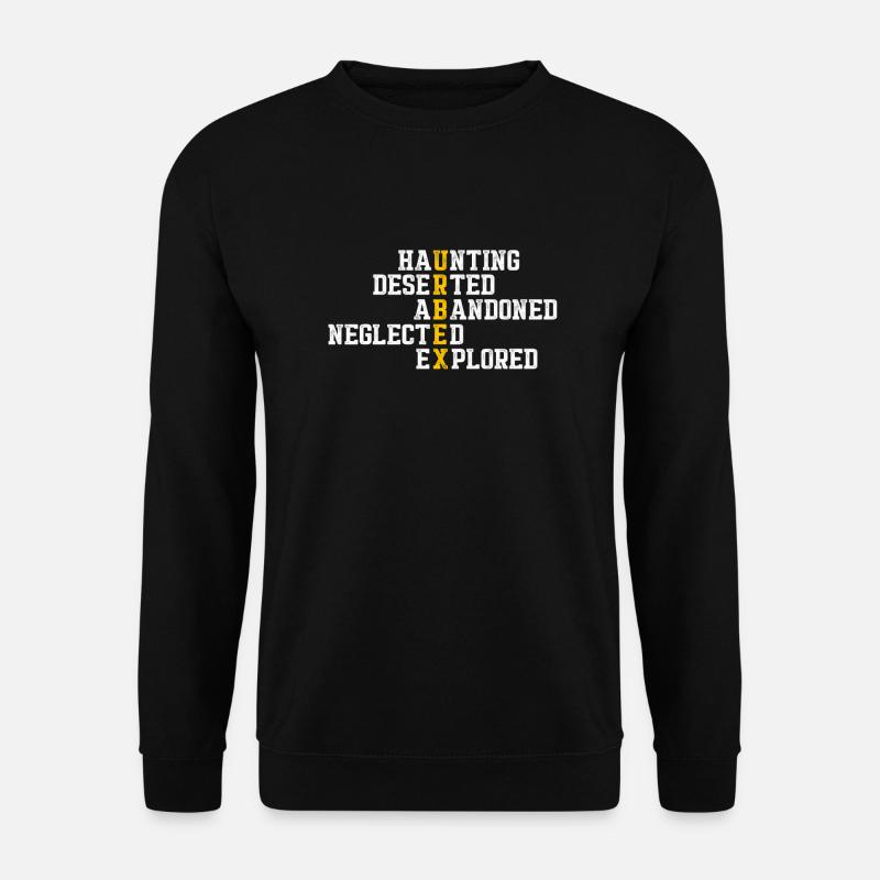 Urbex Urban Exploring Crew - Unisex Pullover - Schwarz