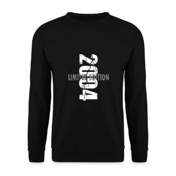 2004 Année de construction Édition limitée - Sweat-shirt Unisexe - noir - Devant - Alina (178cm) & Michal (187cm)