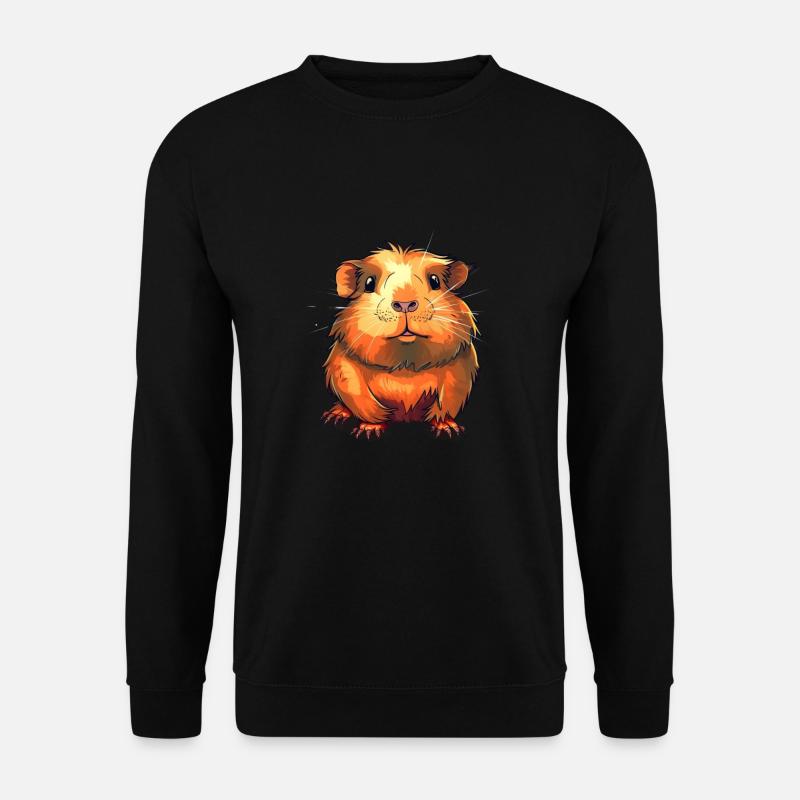 Meerschweinchen für eine Meerschweinchen - Unisex Pullover - Schwarz