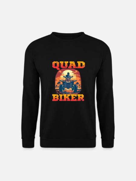 Quad Biker für einen Quadbiker Quad Fahrer - Unisex Pullover - Schwarz