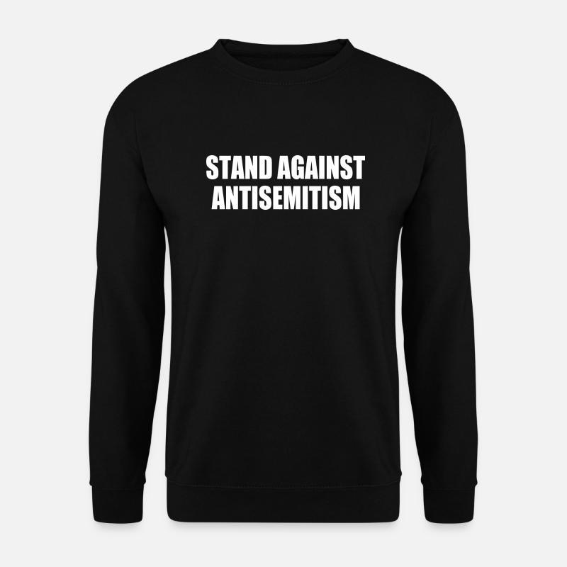stand against antisemitism - Unisex Sweatshirt - black