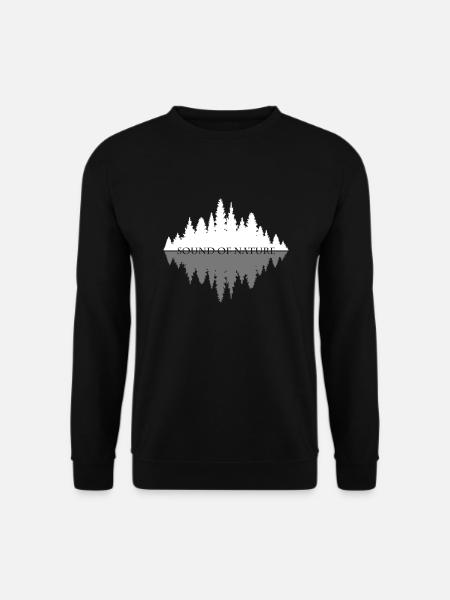 SOUND OF NATURE - Unisex Pullover - Schwarz