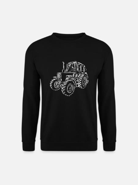 Tractor Belarus MTS 82 - Unisex Sweatshirt - black