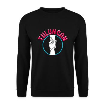 Philippines - Tulungan - Unisex Sweatshirt - black - Front - Alina (178cm) & Michal (187cm)