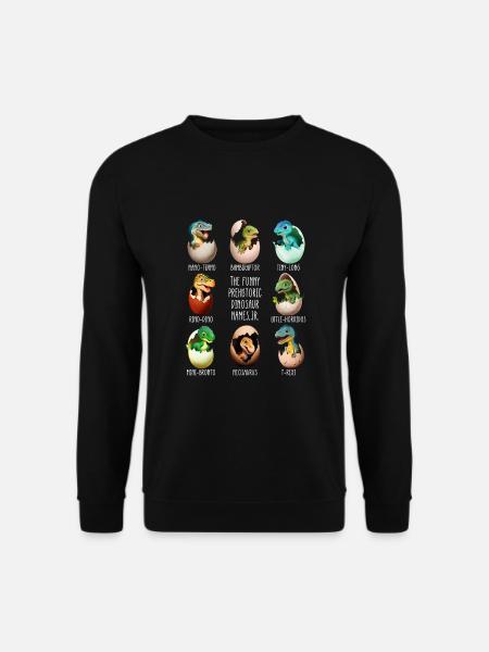 Baby dinos in the egg - Unisex Sweatshirt - black