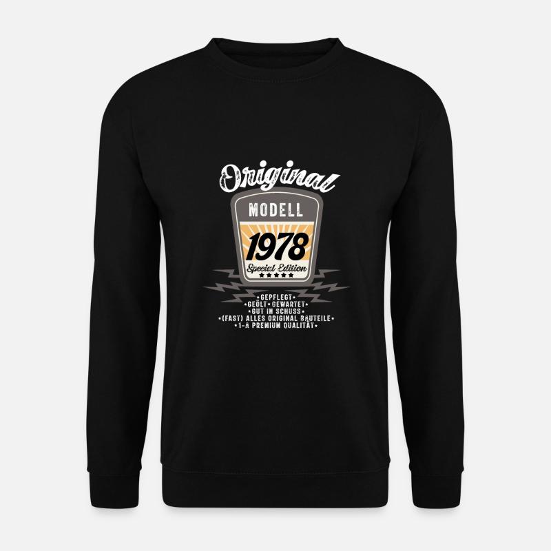 Modell 1978 - Unisex Pullover - Schwarz