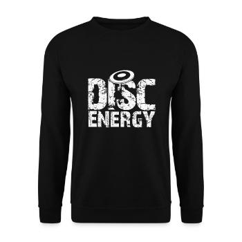 Disc Energy Disc Golfer Chemise - Sweat-shirt Unisexe - noir - Devant - Alina (178cm) & Michal (187cm)