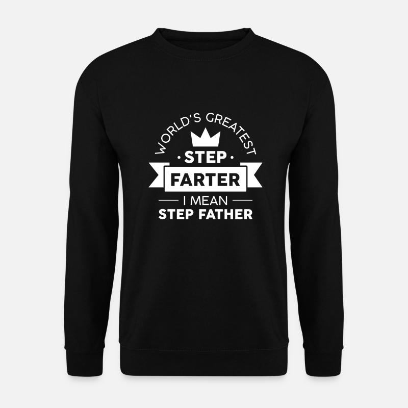 Step Farter - Unisex Pullover - Schwarz