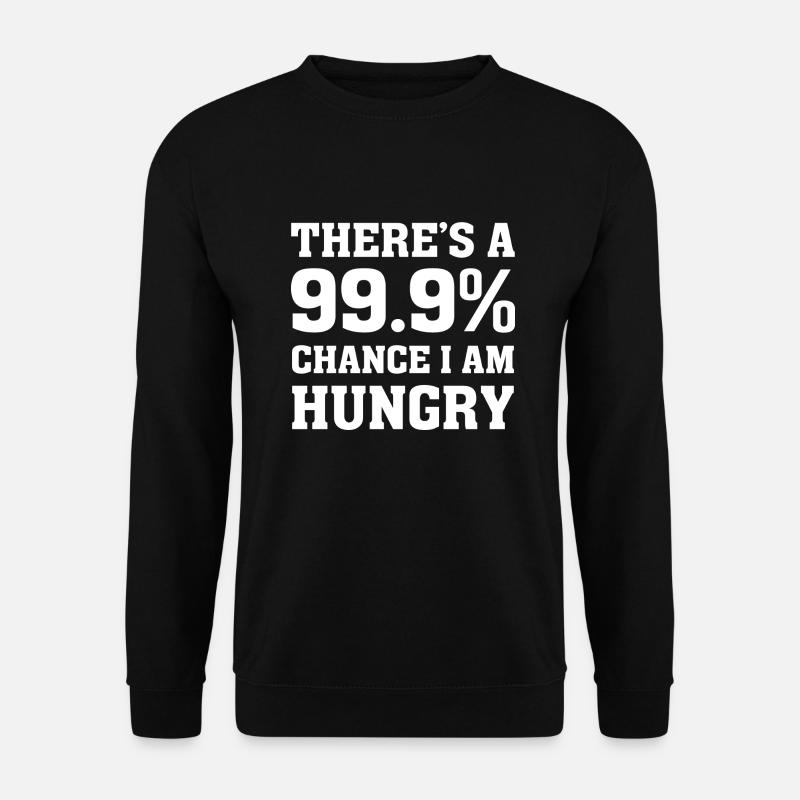 Ich habe Hunger - Unisex Pullover - Schwarz