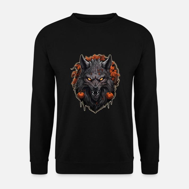 Halloween Wolf 4 - Unisex Sweatshirt - black