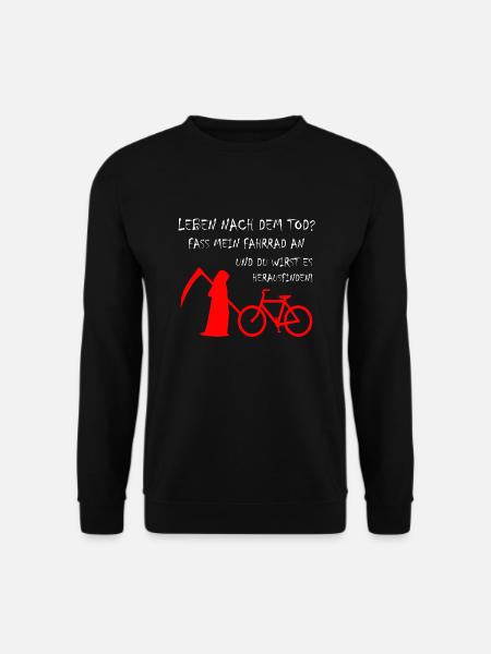 Fahrrad Mountainbike Hobby Fahrradfahren - Unisex Pullover - Schwarz