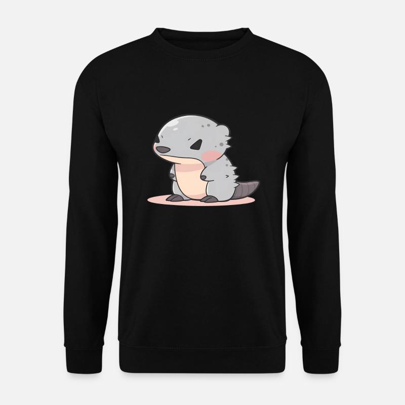 Cute Mongoose - Unisex Sweatshirt - black