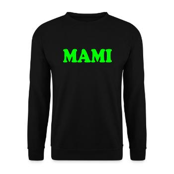 Mami - Unisex Pullover - Schwarz - Vorne - Alina (178cm) & Michal (187cm)