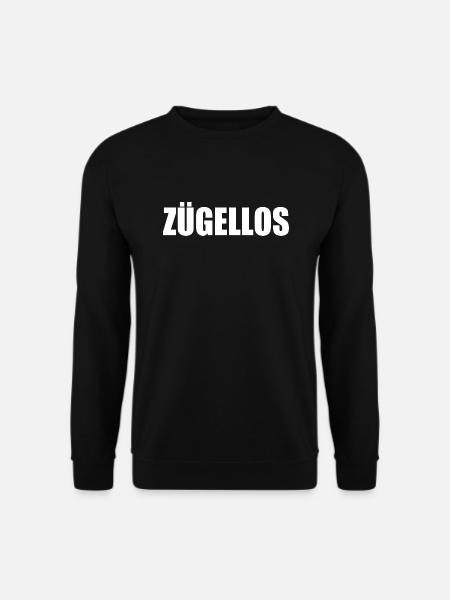 zügellos - Unisex Pullover - Schwarz
