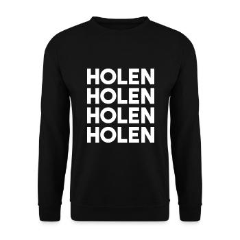 Ne pas prendre Trèves Platt cadeau - Sweat-shirt Unisexe - noir - Devant - Alina (178cm) & Michal (187cm)