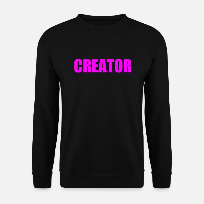 Creator - Unisex Pullover - Schwarz