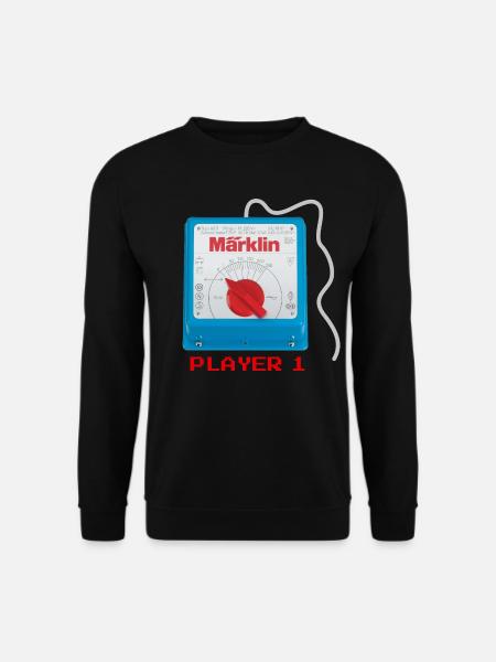Märklin Transformator Spieler 1 - Unisex Pullover - Schwarz