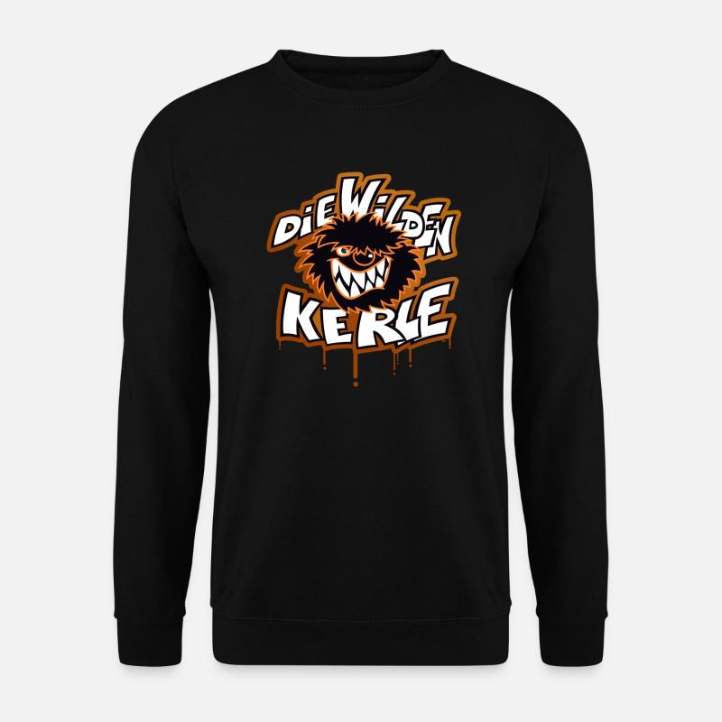 Die Wilden Kerle Logo Tropfen - Unisex Pullover - Schwarz