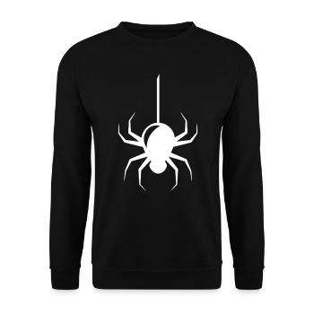 Araignée - Sweat-shirt Unisexe - noir - Devant - Alina (178cm) & Michal (187cm)