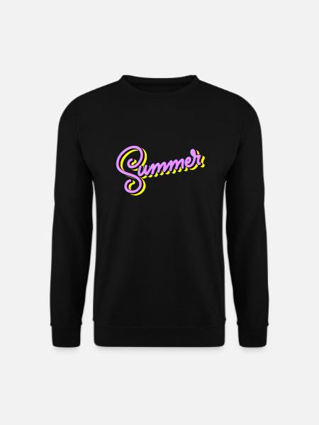 Summer - Unisex Pullover - Schwarz