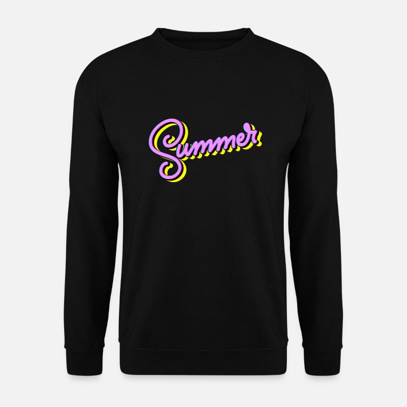 Summer - Unisex Pullover - Schwarz
