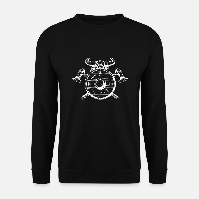 Wikinger - Unisex Pullover - Schwarz