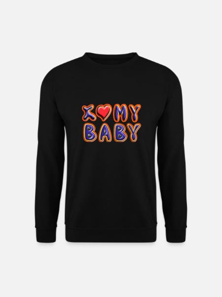 J’aime mon bébé 2 - Sweat-shirt Unisexe - noir
