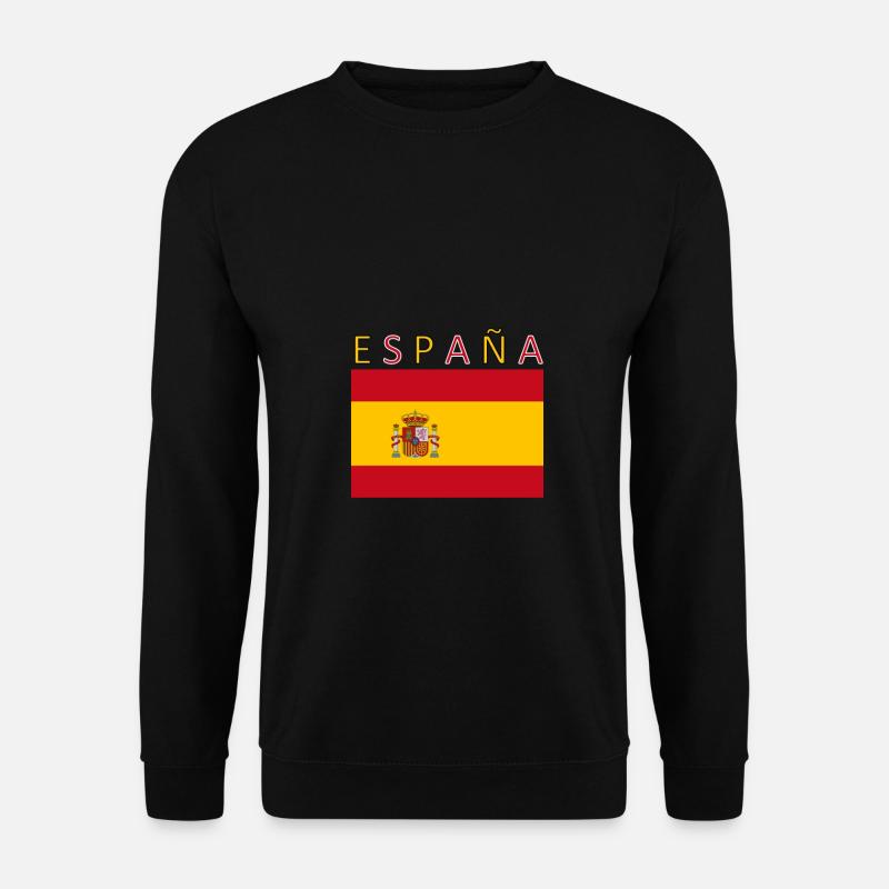 Espana Spain Spain Flag - Unisex Sweatshirt - black
