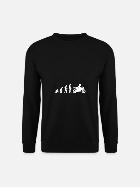 Evolution Motocyclisme Motard Motard - Sweat-shirt Unisexe - noir