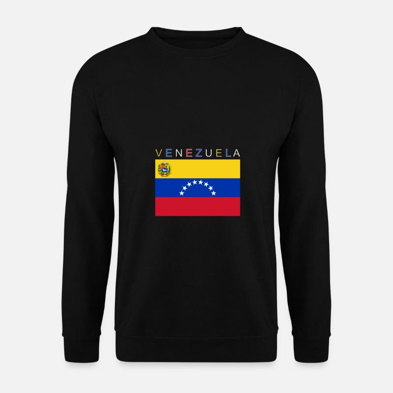 Venezuela Flagge - Unisex Pullover - Schwarz