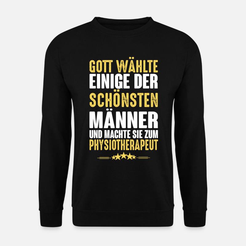 Physiotherapie - Physiotherapeut - Unisex Pullover - Schwarz