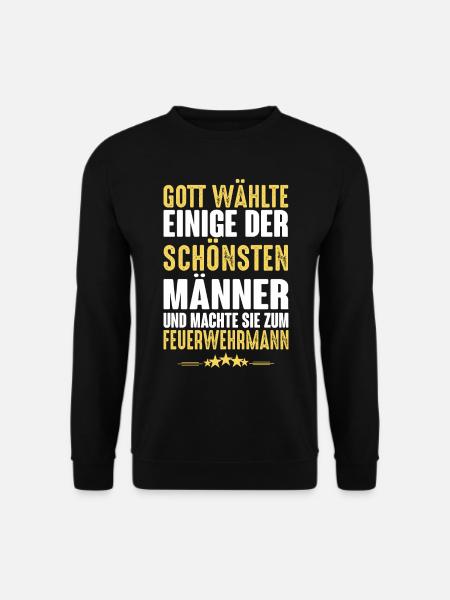 Feuerwehrmann - Unisex Pullover - Schwarz