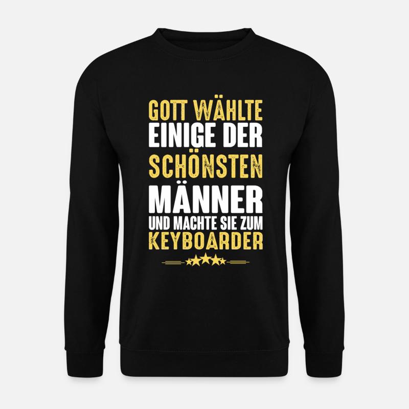 Keyboard - Keyboarder - Unisex Pullover - Schwarz