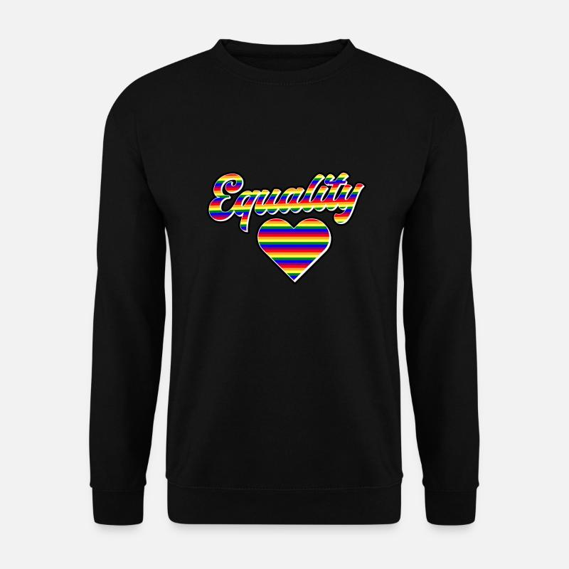 LGBT Equality - Unisex Sweatshirt - black
