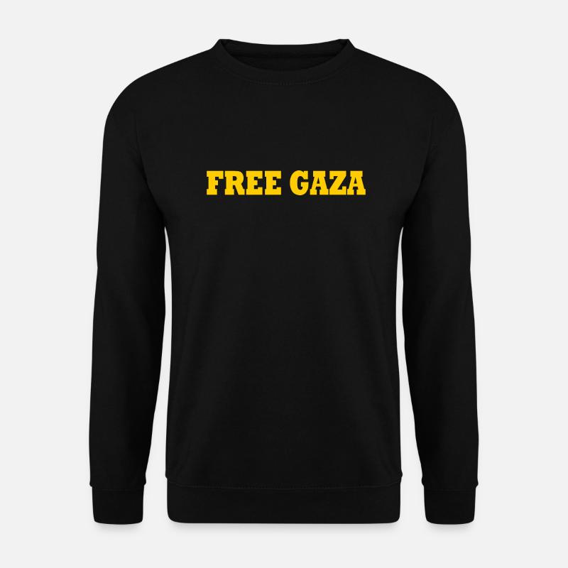 Free palestine - Sweat-shirt Unisexe - noir