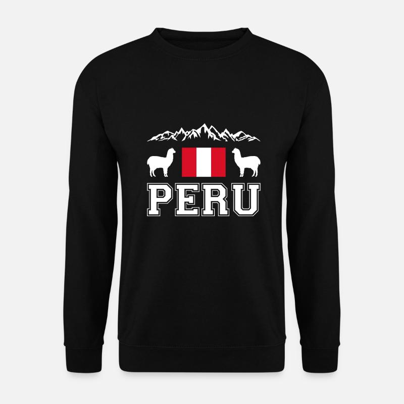 Peru - Unisex Pullover - Schwarz