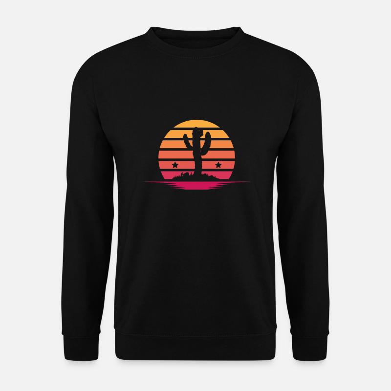 Kaktus - Unisex Pullover - Schwarz
