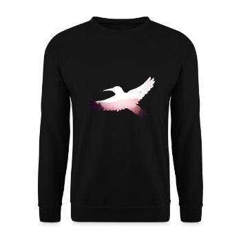 Colibri - Sweat-shirt Unisexe - noir - Devant - Alina (178cm) & Michal (187cm)