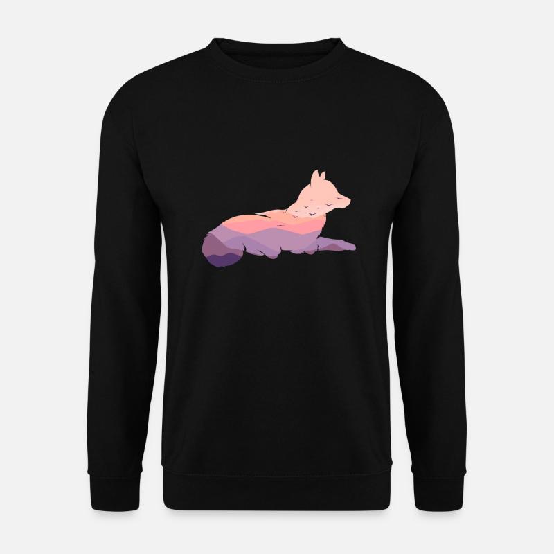 Timber wolf - Unisex Sweatshirt - black