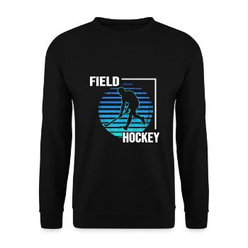 Hockey Club de hockey Joueur de hockey - Sweat-shirt Unisexe - noir - Devant - Alina (178cm) & Michal (187cm)