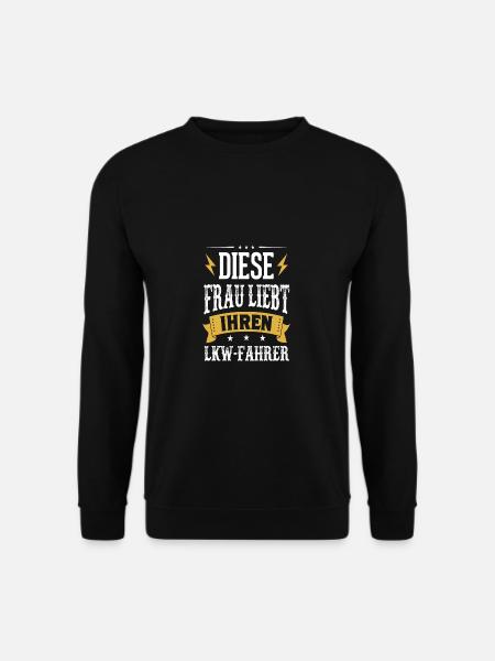 LKW-FAHRER - Unisex Pullover - Schwarz