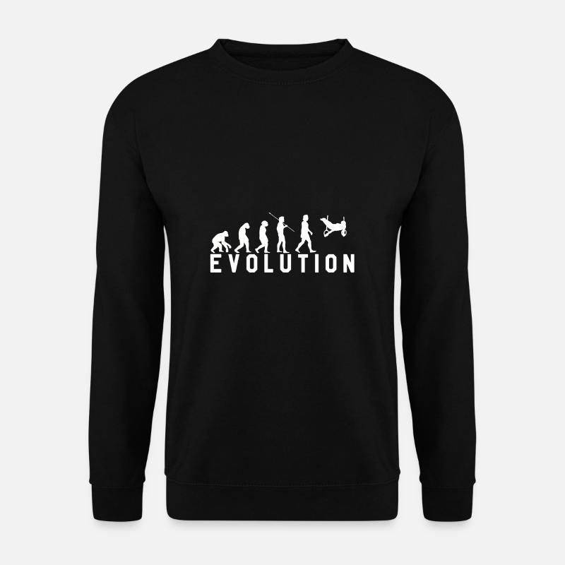 Turnen Gerätturnen Geräteturnen Evolution Geschenk - Unisex Pullover - Schwarz