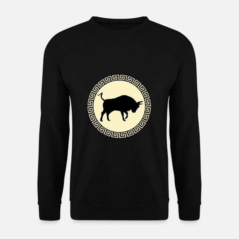 Griechenland, Leonidas, Sparta, Athen - Unisex Pullover - Schwarz