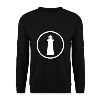 phare - Sweat-shirt Unisexe - noir - Devant - Alina (178cm) & Michal (187cm)