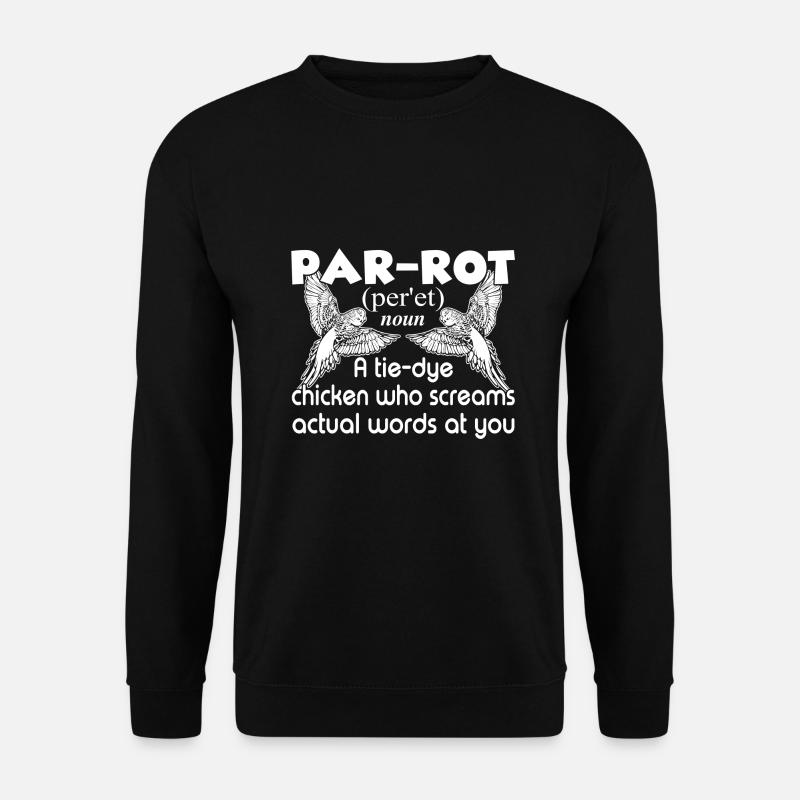 Parrot Definition - Unisex Sweatshirt - black