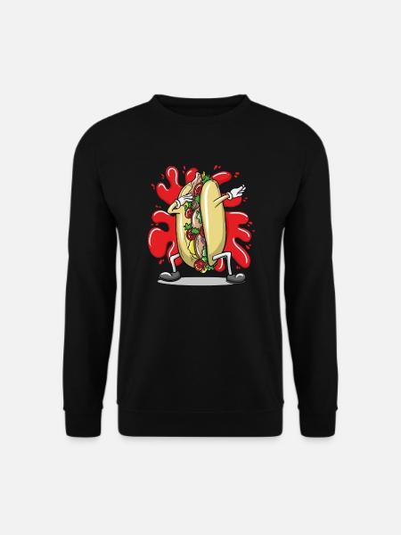 Dabbing Sandwich - Unisex Sweatshirt - black
