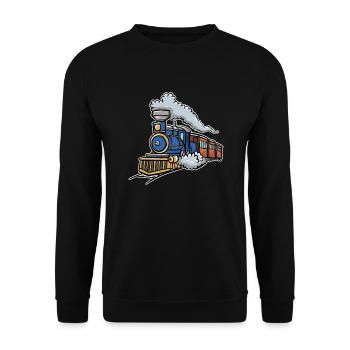 Zug - Unisex Pullover - Schwarz - Vorne - Alina (178cm) & Michal (187cm)