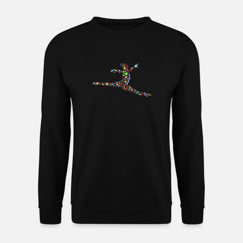 Gymnastics Hearts - Unisex Sweatshirt - black