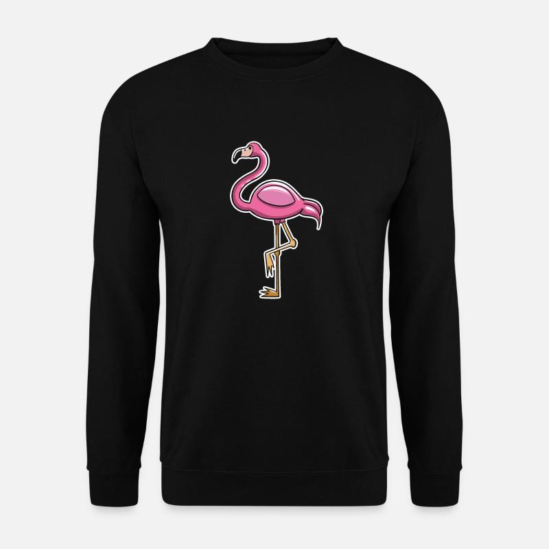 Flamant - Sweat-shirt Unisexe - noir