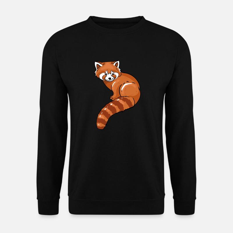 Red Panda - Unisex Sweatshirt - black